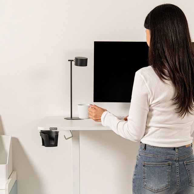 [비밀특가] 롱코 모션데스크 듀얼모터 높이조절책상 스탠드 전동 책상 듀얼슬림 1200