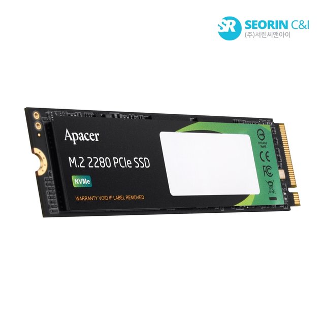 [서린공식] Apacer AS2280P4X M.2 NVMe (1TB)