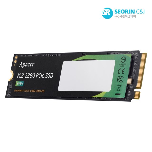 [서린공식] Apacer AS2280P4X M.2 NVMe (1TB)