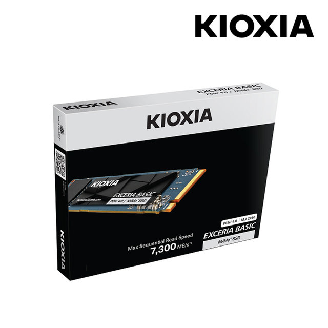 키오시아 Exceria Basic 1TB M.2 NVMe SSD (Gen4/QLC/5년)