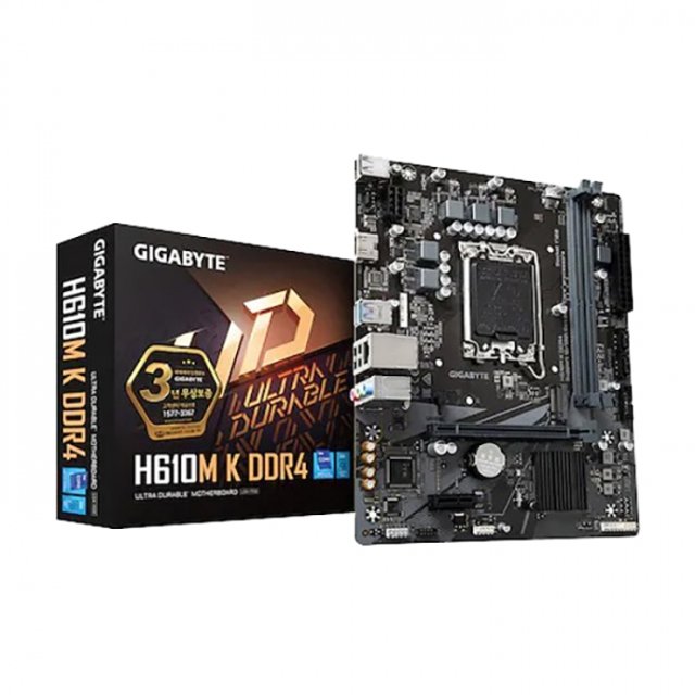  GIGABYTE H610M K D4 제이씨현_메인보드