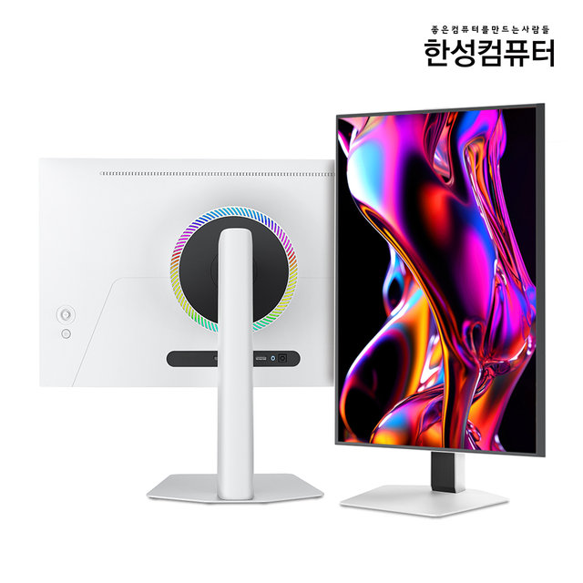 한성컴퓨터 TFG27U16PM180ZMW Fast IPS QD Mini LED UHD 160Hz FHD 320Hz 듀얼모드 화이트 모니터(무결점)