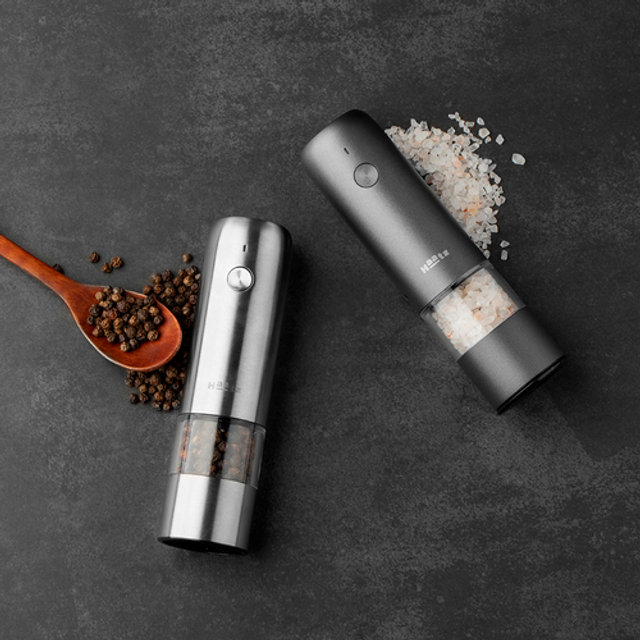 하츠 그라페퍼 전동그라인더_다크그레이_후추그라인더