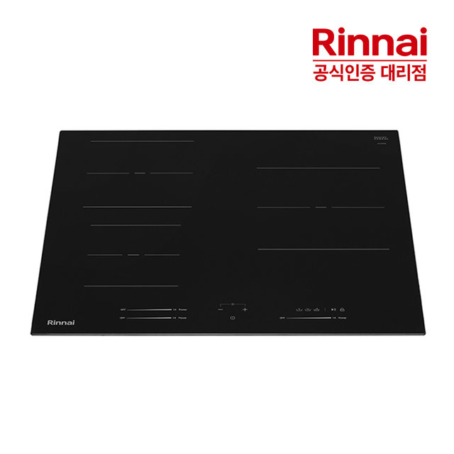 [전국무료설치] 린나이 3구 인덕션 전기레인지 IHSG36BM 독일쇼트글라스 블랙 3,400W HM