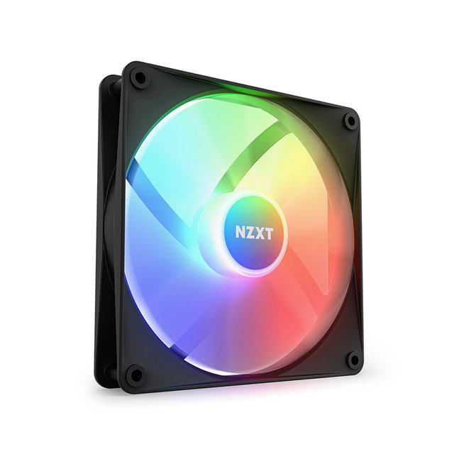 NZXT F140 RGB CORE 블랙 2팩+컨트롤러 케이스팬 쿨링팬 140mm