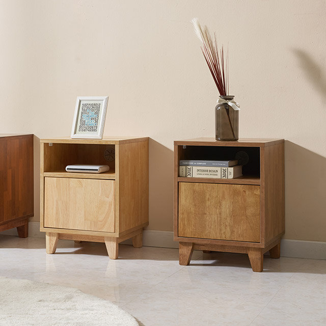 [착불배송 상세확인] A5290 LPM 고무나무 협탁 400 2colors