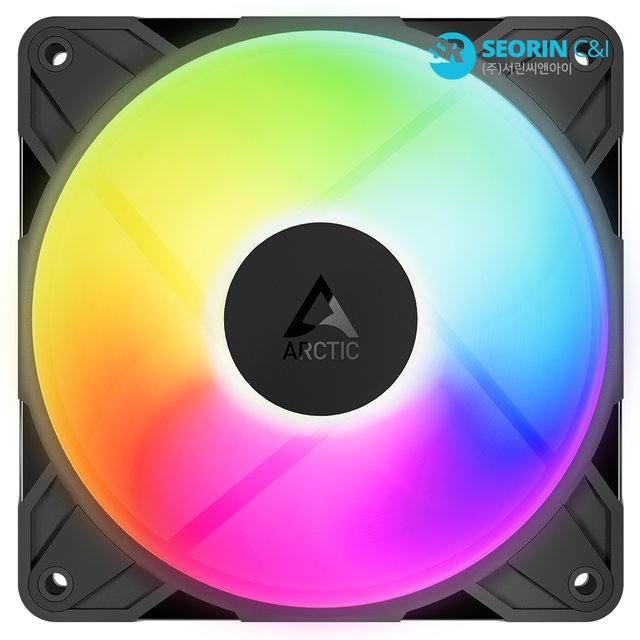 [서린공식] ARCTIC P12 Pro ARGB 리버스 블랙 3팩