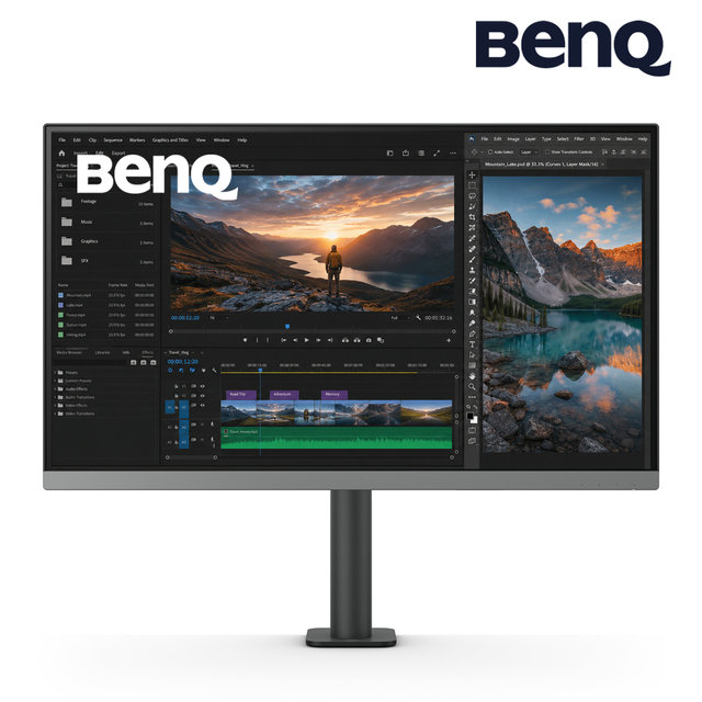 총판 벤큐 PD2706UA 아이케어 무결점 IPS 4K UHD  사진 영상 전문가용 모니터