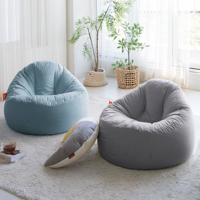 [비밀특가] 대형 블루밍 B807 스웨이드 빈백소파 [빈백+풋스툴세트]