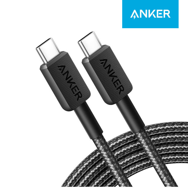 앤커 A81F6 322 USB-C to USB-C 케이블 180cm 블랙