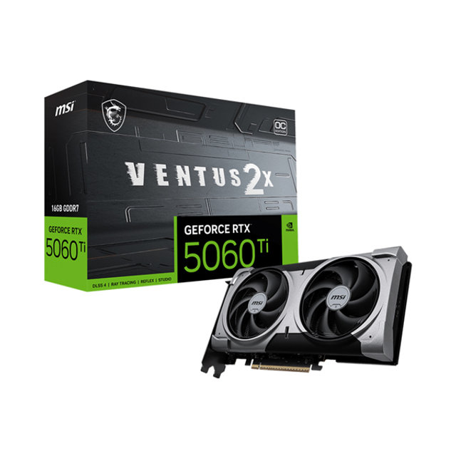 MSI 지포스 RTX 5060 Ti 벤투스 2X OC 플러스 D7 16GB 그래픽카드