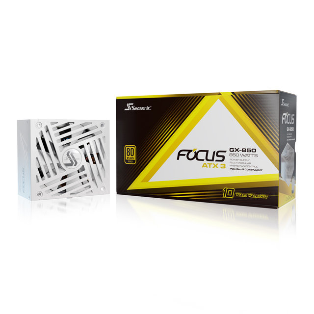 시소닉 NEW FOCUS V4 GX-850 GOLD 풀모듈러 ATX3.1 화이트_파워