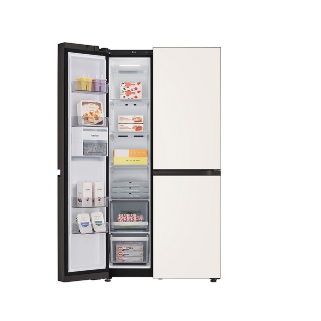 디오스 AI 오브제컬렉션 양문형 냉장고 S656GBB143 [652L,베이지]