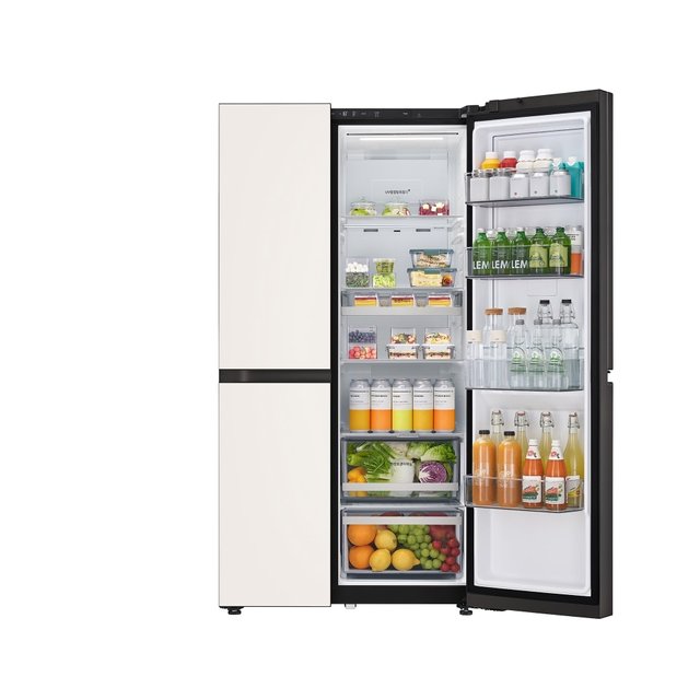 디오스 AI 오브제컬렉션 양문형 냉장고 S656GBB143 [652L,베이지]