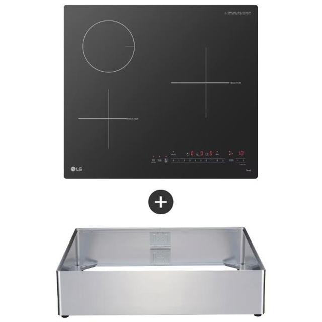 LG 디오스 하이브리드 전기레인지 BEY3SRBLEA [프리스탠딩 15cm 케이스]