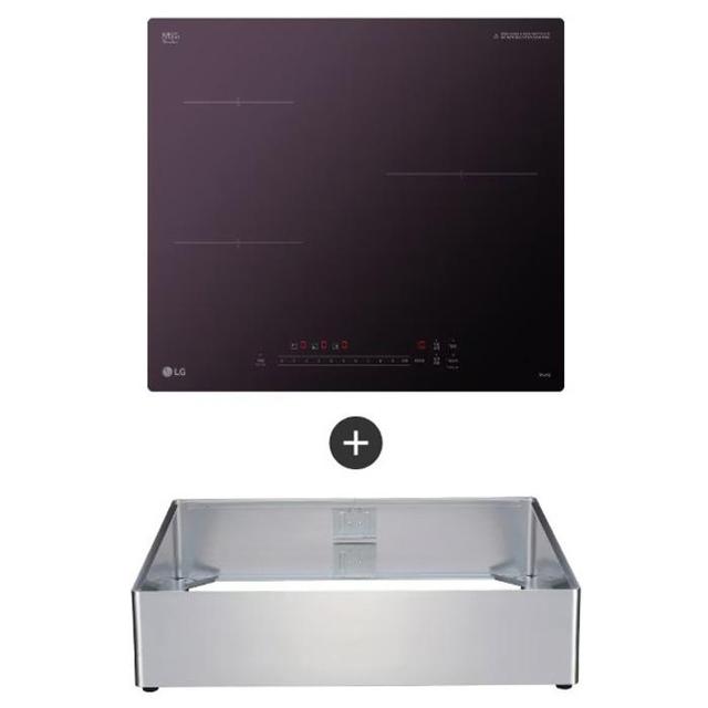 LG 디오스 인덕션 3구 BEI3QMBLOEA [프리스탠딩 15cm 케이스]