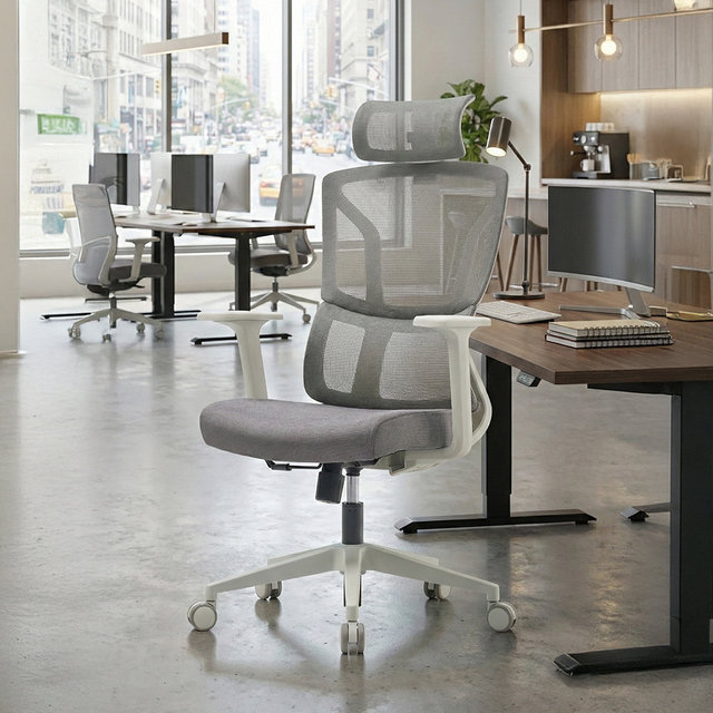 듀오백 T-ZERO-W 메쉬 사무용 컴퓨터 책상 의자