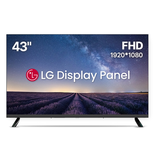 위드라이프 109cm(43인치) TV FHD 대기업정품패널 티비_자가설치 택배배송