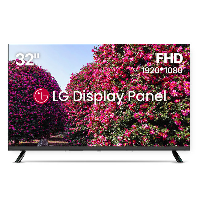 위드라이프 81cm(32인치) TV FHD 대기업정품패널 티비_기사방문 상하좌우 벽걸이설치