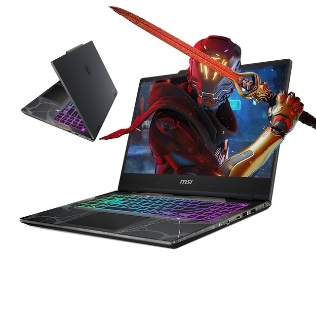 MSI 사이보그 A15 AI B2HWEKG-R5 게이밍 노트북 Ryzen 5 RTX5050 8G 512GB