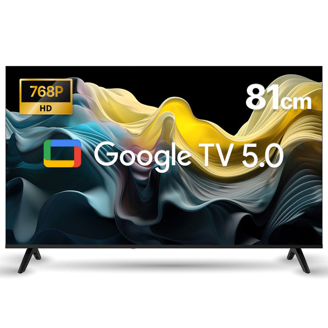 위드라이프 구글 81cm(32인치) HD 스마트TV 소형 안드로이드티비_자가설치 택배배송