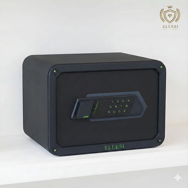엘르시 가정용 소형 개인용 금고 ELS-V25T 블랙