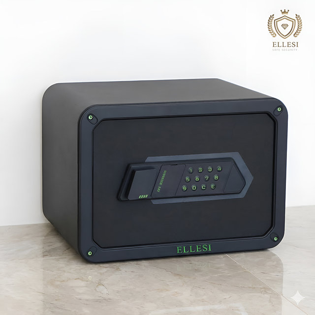 엘르시 가정용 소형 개인용 금고 ELS-V25T 블랙