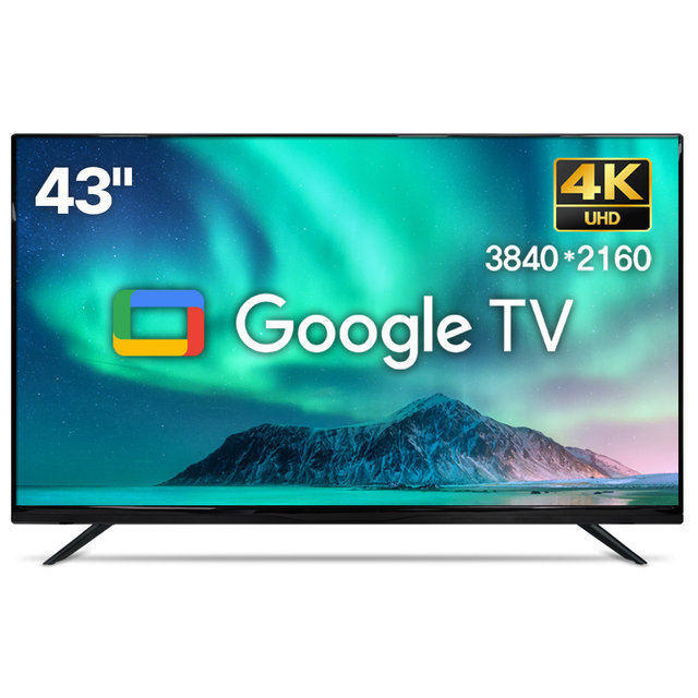 위드라이프 구글 109cm(43인치) 4K UHD 스마트TV 모니터겸용 안드로이드티비_기사방문 스탠드 설치