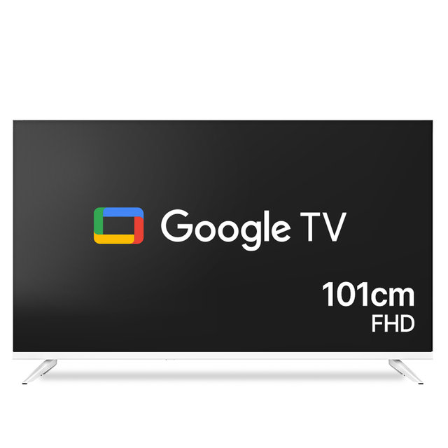 위드라이프 구글 101cm(40인치) FHD 스마트TV 화이트슬림 안드로이드티비_자가설치 택배배송