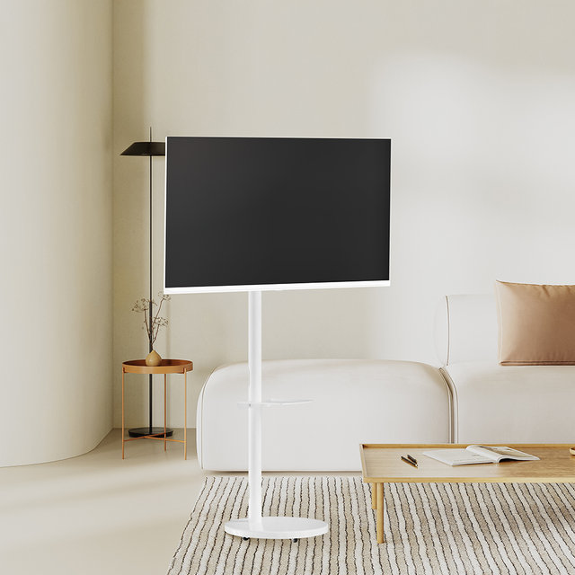 위드라이프 구글 81cm(32인치) HD 삼탠바이미 화이트 세트 스마트 이동식TV 무빙라이프_자가설치 택배배송