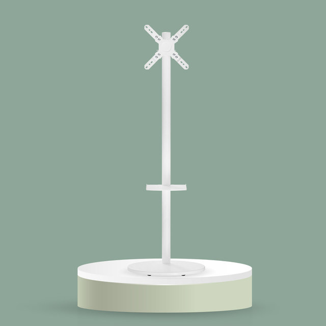 위드라이프 구글 81cm(32인치) HD 삼탠바이미 화이트 세트 스마트 이동식TV 무빙라이프_자가설치 택배배송