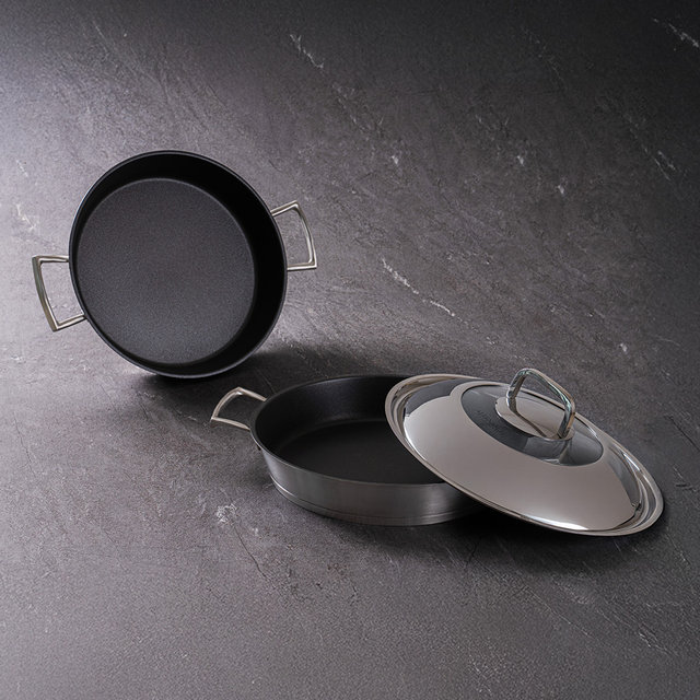 [비밀특가] 알텐바흐 디펜더스S 후라이팬 서빙팬 28팬 인덕션 스테인레스