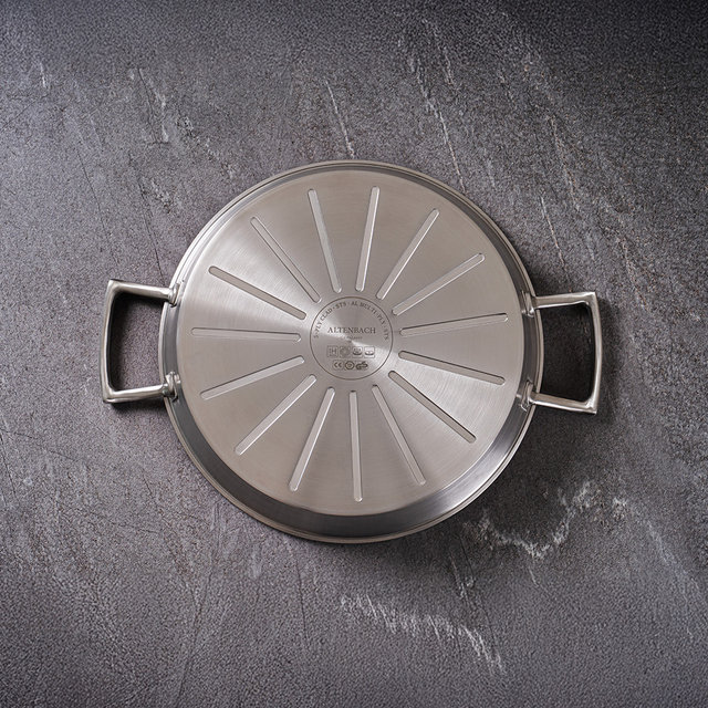 [비밀특가] 알텐바흐 디펜더스S 후라이팬 서빙팬 28팬 인덕션 스테인레스