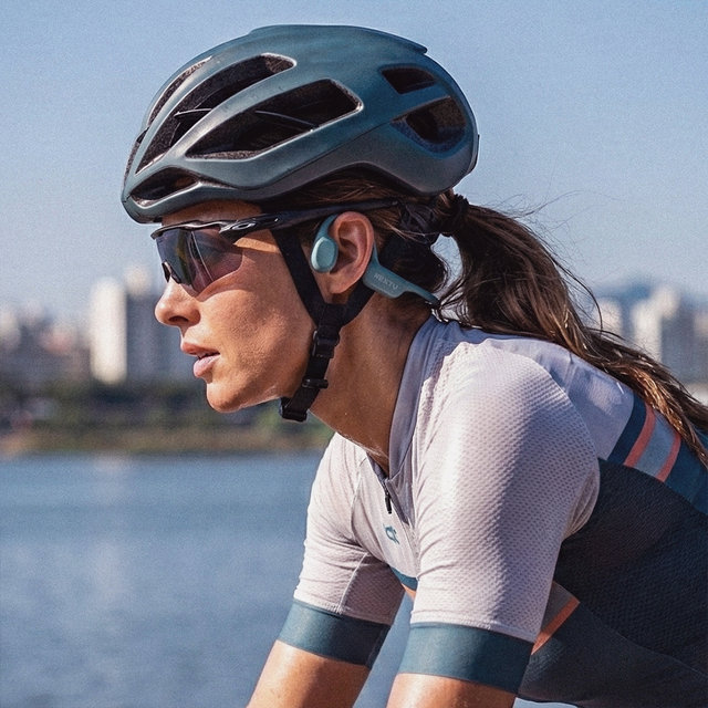 넥스트유 이어비트B1 오픈형 골전도 이어폰 IP68 완전 방수 방진 블루투스 이어폰 런닝 수영 자전거