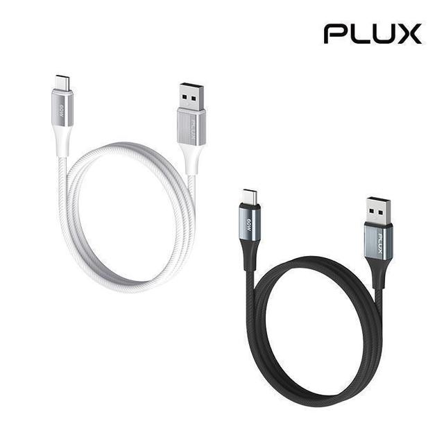 플럭스 꼬임방지 60W 케이블 1.2M C to A 화이트