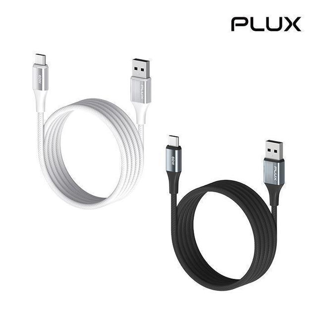 플럭스 꼬임방지 60W 케이블 2M A to C 화이트