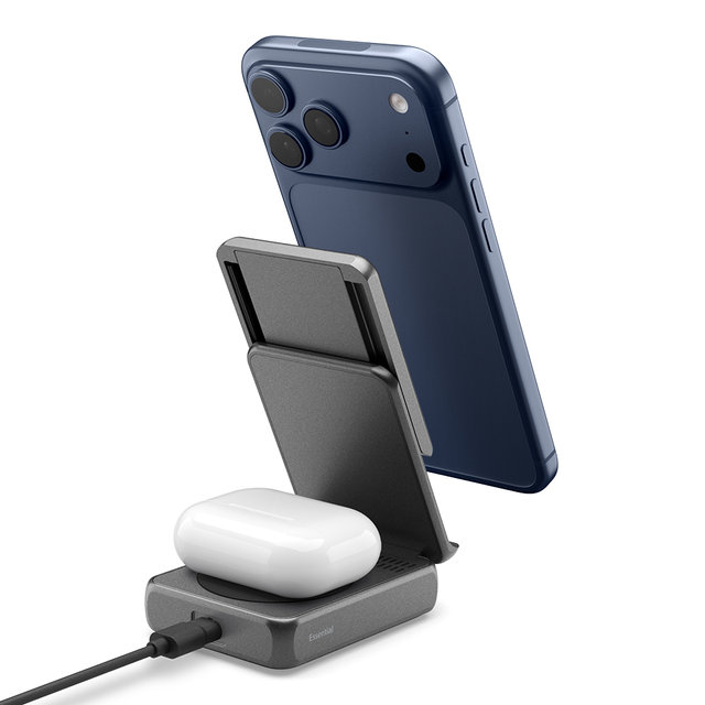 Qi2 25W 2in1 폴더블 맥세이프 초고속 무선 충전기 EF302MOQ