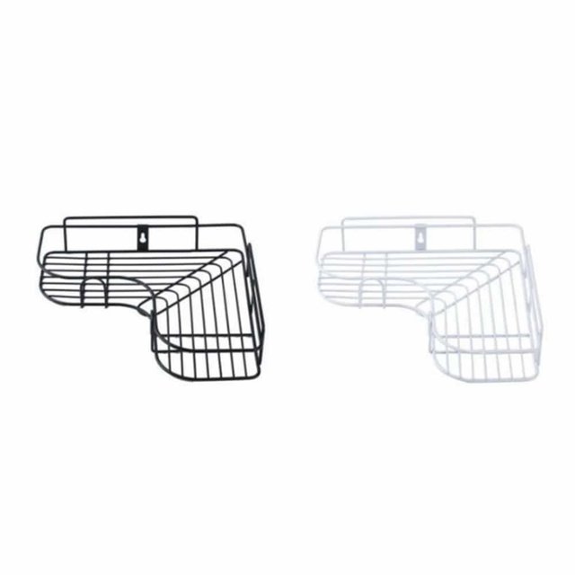 욕실 철제 선반 화장실코너선반 욕실수납선반 화장식부착선