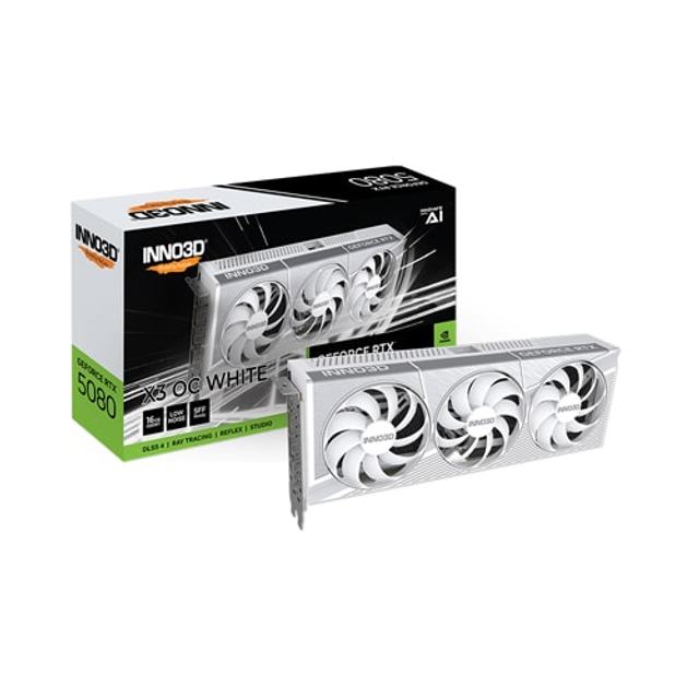 INNO3D 지포스 RTX 5080 OC D7 16GB X3 WHITE