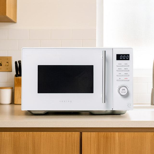 플랫전자렌지 MM-E2301WWFL 무회전 전자랜지 미니 소형 원룸