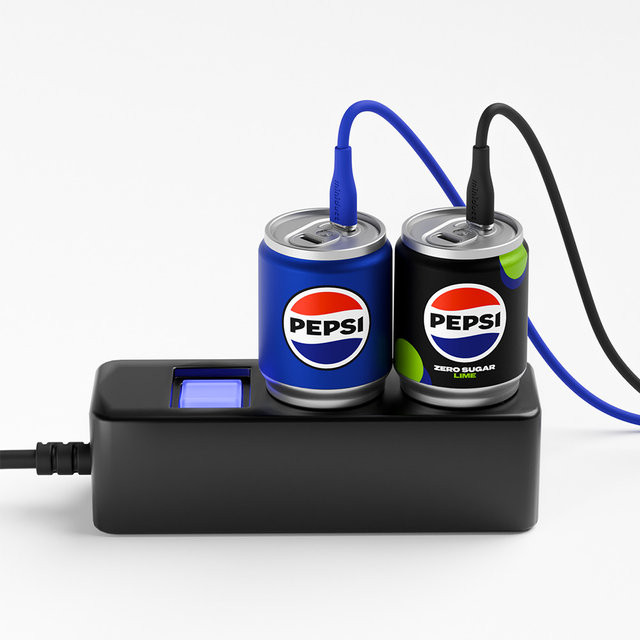 펩시 45W C타입 고속 충전기 제로라임