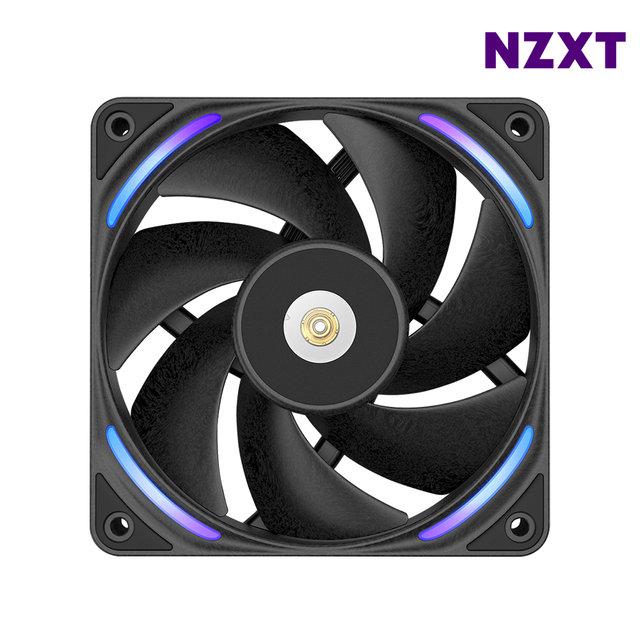 NZXT F120X 블랙 RGB쿨링팬 시스템팬 120mm