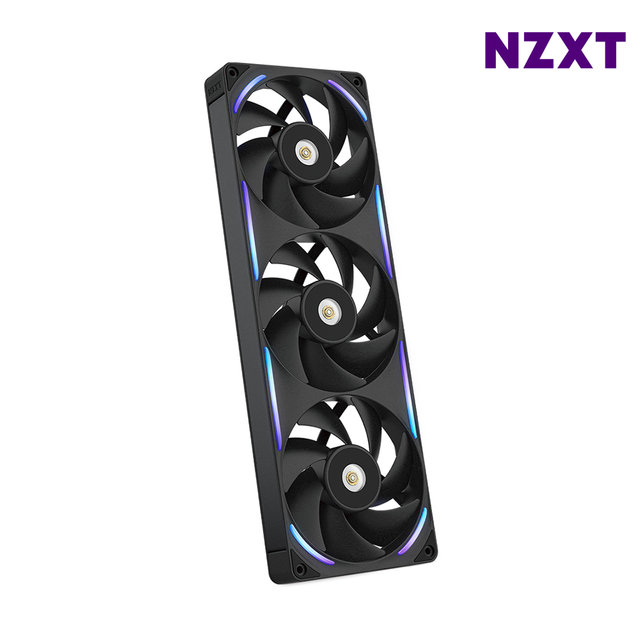 NZXT F360X 블랙 일체형 시스템팬 RGB쿨링팬 최종 114,050 WON