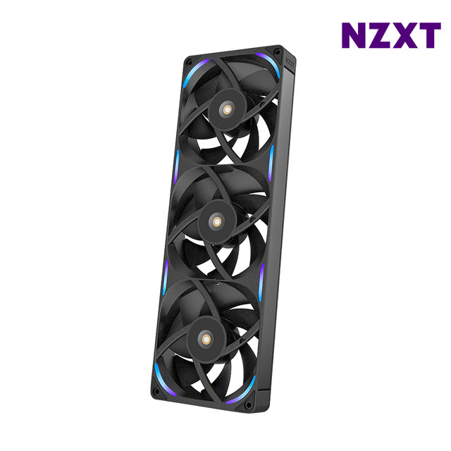 NZXT F360X 블랙 일체형 시스템팬 RGB쿨링팬 최종 114,050 WON