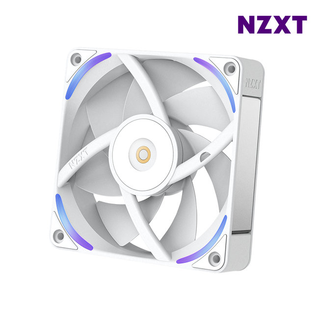 NZXT F120X  화이트 시스템팬 쿨링팬 120mm 최종 39200 WON