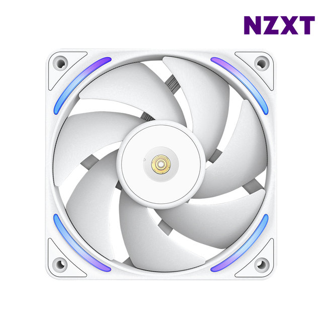 NZXT F120X  화이트 시스템팬 쿨링팬 120mm
