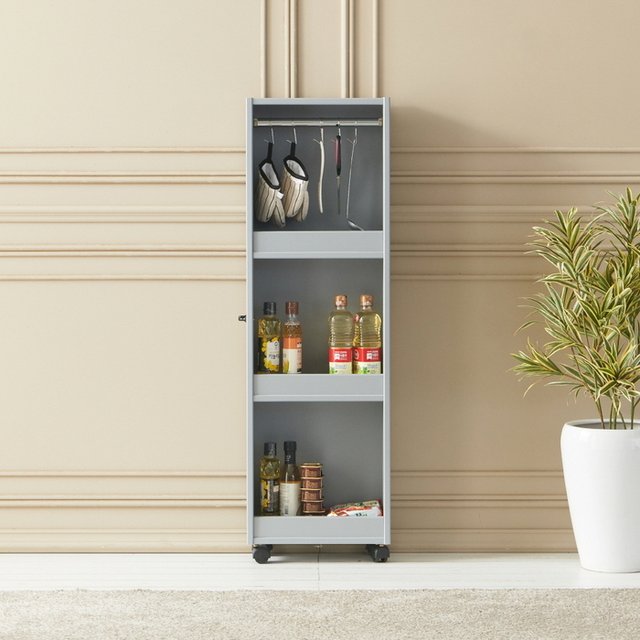 주방수납장 이동형틈새장 조리도구장 20cm P00000NK