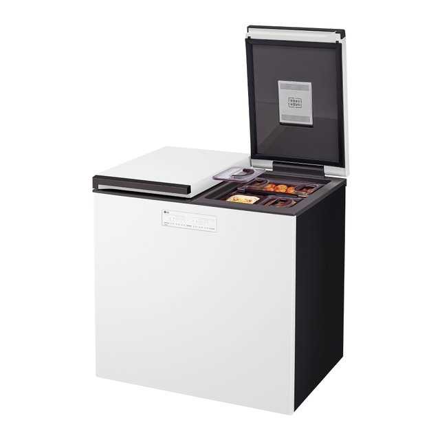 디오스 오브제컬렉션 김치톡톡 뚜껑형 김치 냉장고 Z225MQQ151 (217L, 메탈, 에센스 화이트, 1등급)