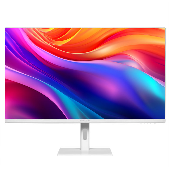 크로스오버 32QD100WM IPS WQHD 81cm 피벗 화이트 사무용 게이밍 컴퓨터 모니터