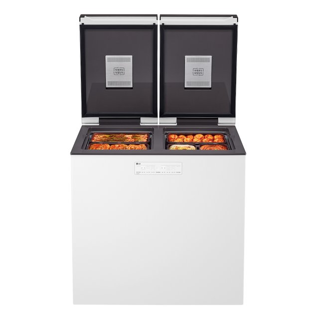 디오스 오브제컬렉션 김치톡톡 뚜껑형 김치 냉장고 Z225MQQ151 (217L, 메탈, 에센스 화이트, 1등급)